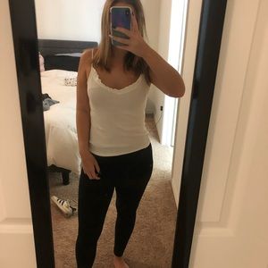 White tank top